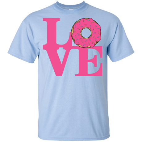 T-Shirts Light Blue / YXS Love Donut Youth T-Shirt