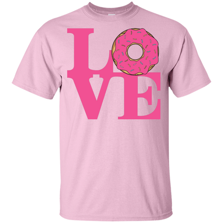 T-Shirts Light Pink / YXS Love Donut Youth T-Shirt