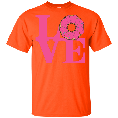 T-Shirts Orange / YXS Love Donut Youth T-Shirt