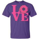 T-Shirts Purple / YXS Love Donut Youth T-Shirt