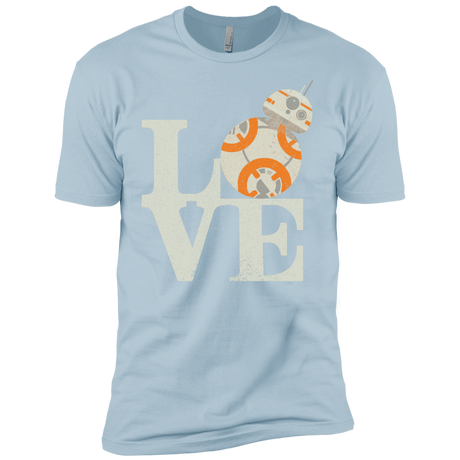 T-Shirts Light Blue / YXS Love Droids Boys Premium T-Shirt