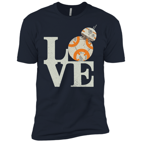 T-Shirts Midnight Navy / YXS Love Droids Boys Premium T-Shirt