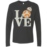 T-Shirts Heavy Metal / Small Love Droids Men's Premium Long Sleeve