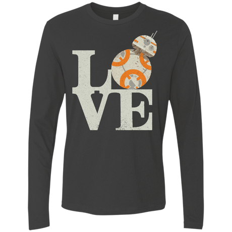 T-Shirts Heavy Metal / Small Love Droids Men's Premium Long Sleeve