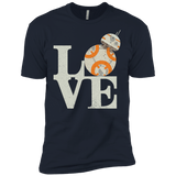 T-Shirts Midnight Navy / X-Small Love Droids Men's Premium T-Shirt