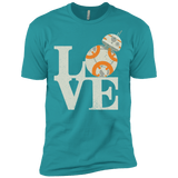 T-Shirts Tahiti Blue / X-Small Love Droids Men's Premium T-Shirt