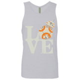 T-Shirts Heather Grey / Small Love Droids Men's Premium Tank Top