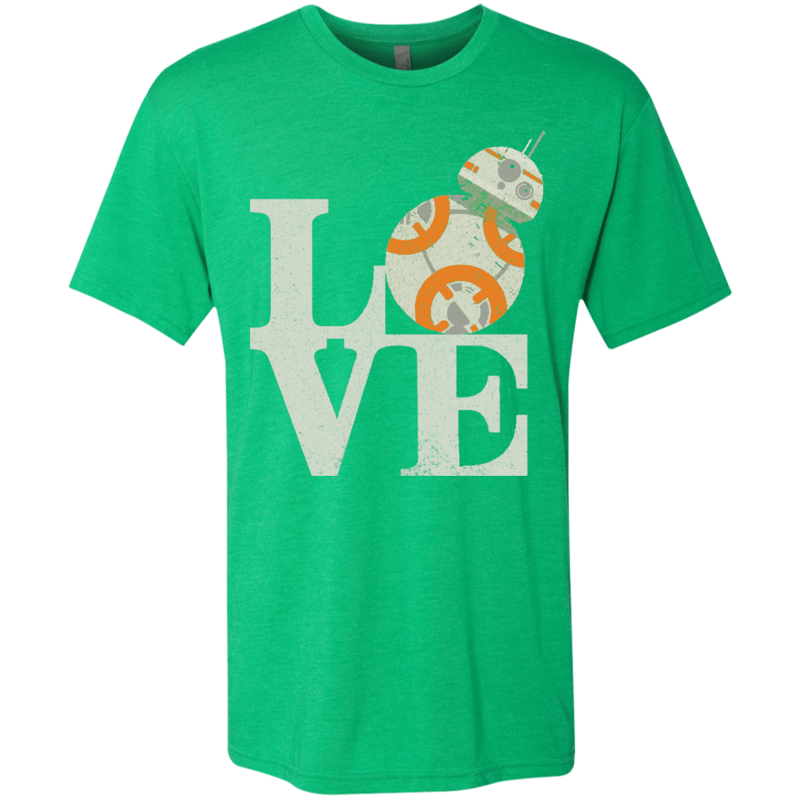 T-Shirts Envy / Small Love Droids Men's Triblend T-Shirt