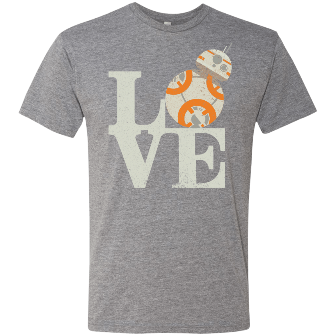T-Shirts Premium Heather / Small Love Droids Men's Triblend T-Shirt