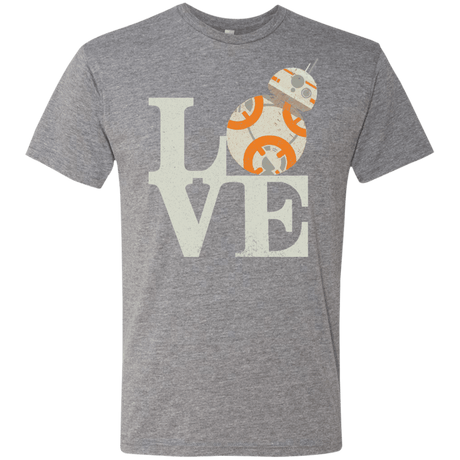 T-Shirts Premium Heather / Small Love Droids Men's Triblend T-Shirt