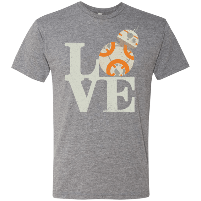 T-Shirts Premium Heather / Small Love Droids Men's Triblend T-Shirt