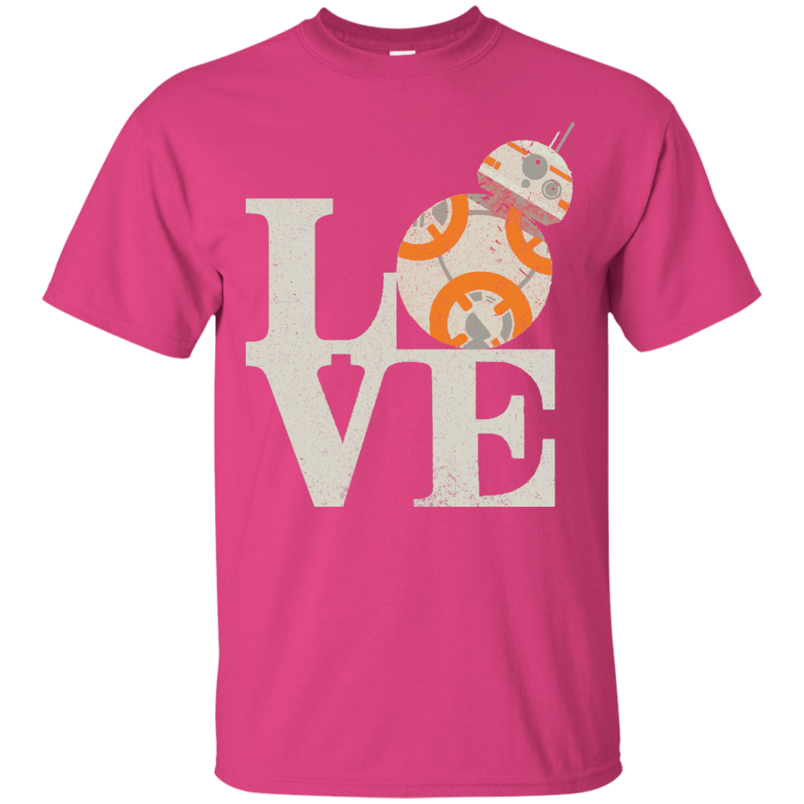 T-Shirts Heliconia / Small Love Droids T-Shirt