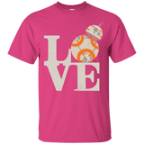 T-Shirts Heliconia / Small Love Droids T-Shirt