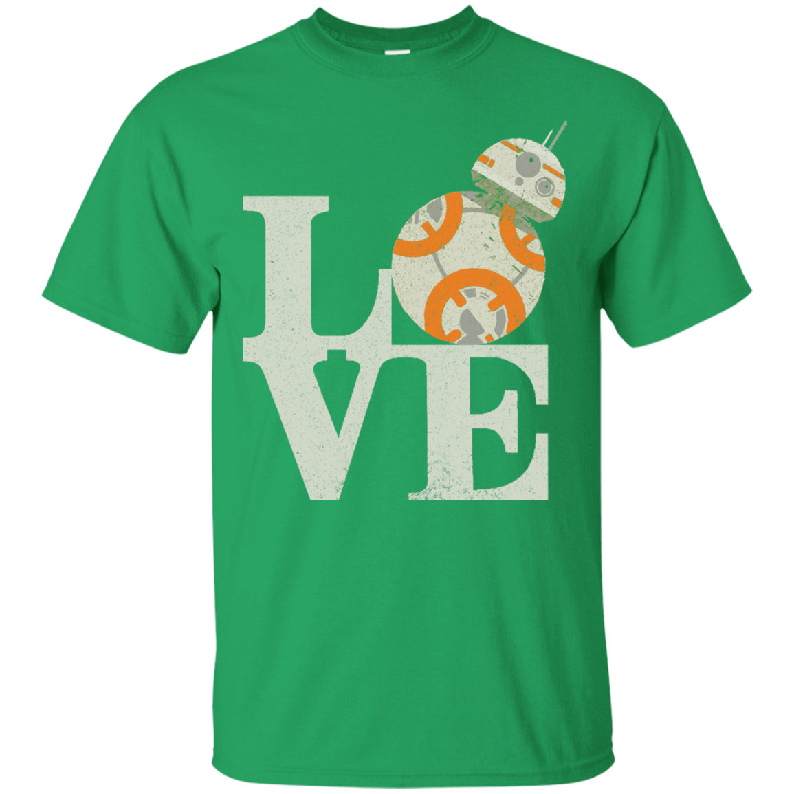 T-Shirts Irish Green / Small Love Droids T-Shirt