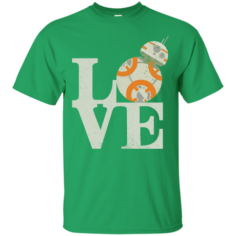 T-Shirts Irish Green / Small Love Droids T-Shirt
