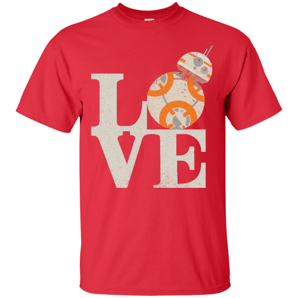 T-Shirts Red / Small Love Droids T-Shirt