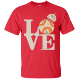 T-Shirts Red / Small Love Droids T-Shirt