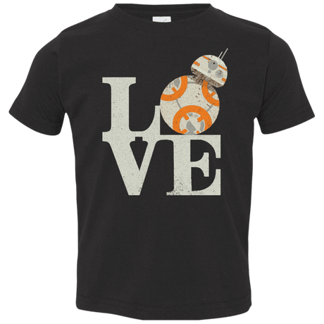 T-Shirts Black / 2T Love Droids Toddler Premium T-Shirt