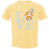 T-Shirts Butter / 2T Love Droids Toddler Premium T-Shirt
