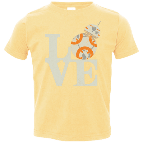 T-Shirts Butter / 2T Love Droids Toddler Premium T-Shirt