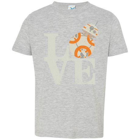 T-Shirts Heather / 2T Love Droids Toddler Premium T-Shirt