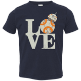 T-Shirts Navy / 2T Love Droids Toddler Premium T-Shirt
