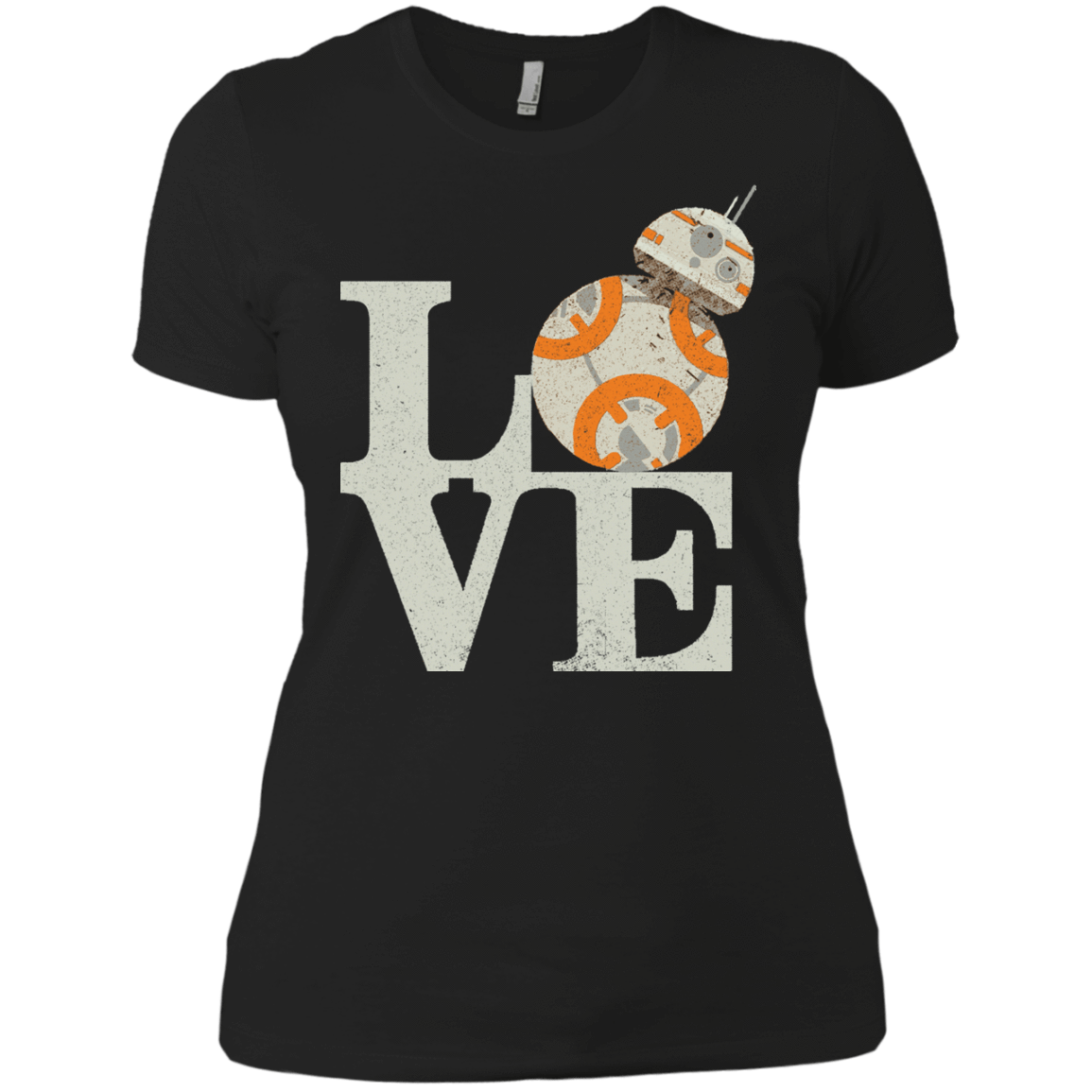 T-Shirts Black / X-Small Love Droids Women's Premium T-Shirt