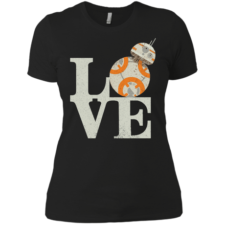 T-Shirts Black / X-Small Love Droids Women's Premium T-Shirt