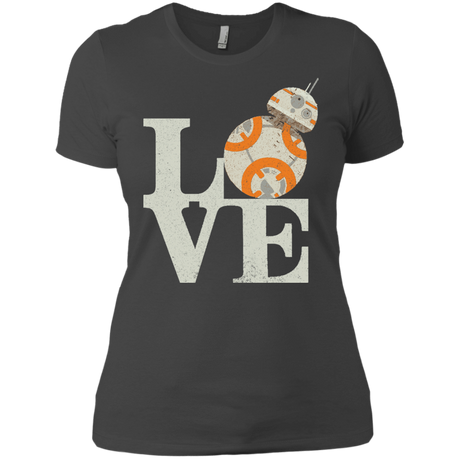 T-Shirts Heavy Metal / X-Small Love Droids Women's Premium T-Shirt