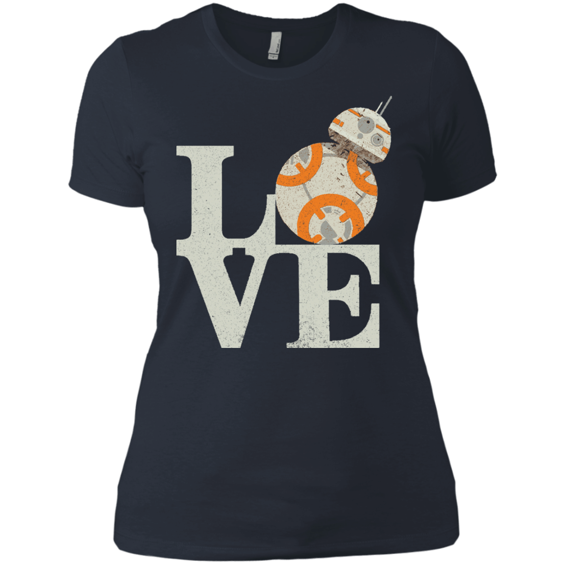 T-Shirts Indigo / X-Small Love Droids Women's Premium T-Shirt