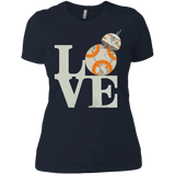 T-Shirts Midnight Navy / X-Small Love Droids Women's Premium T-Shirt