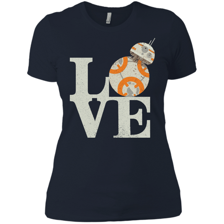 T-Shirts Midnight Navy / X-Small Love Droids Women's Premium T-Shirt