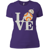 T-Shirts Purple / X-Small Love Droids Women's Premium T-Shirt