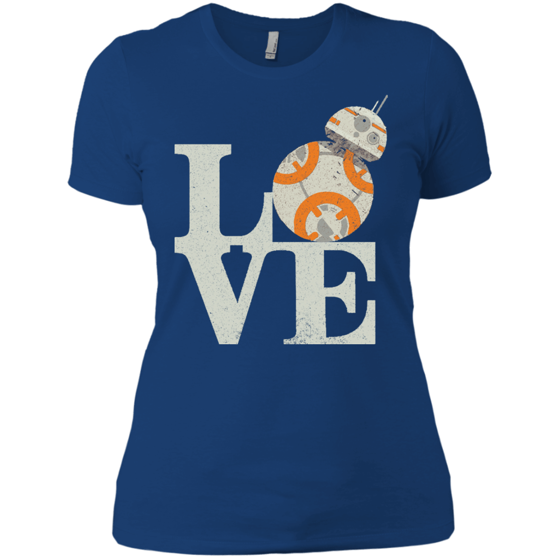 T-Shirts Royal / X-Small Love Droids Women's Premium T-Shirt