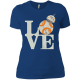 T-Shirts Royal / X-Small Love Droids Women's Premium T-Shirt