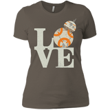 T-Shirts Warm Grey / X-Small Love Droids Women's Premium T-Shirt