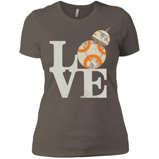 T-Shirts Warm Grey / X-Small Love Droids Women's Premium T-Shirt