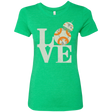 T-Shirts Envy / Small Love Droids Women's Triblend T-Shirt