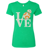 T-Shirts Envy / Small Love Droids Women's Triblend T-Shirt