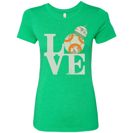 T-Shirts Envy / Small Love Droids Women's Triblend T-Shirt