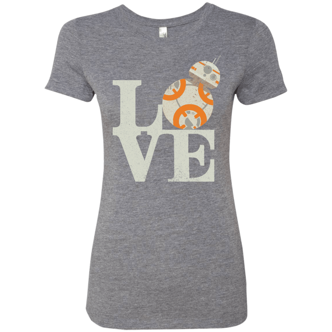 T-Shirts Premium Heather / Small Love Droids Women's Triblend T-Shirt