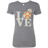 T-Shirts Premium Heather / Small Love Droids Women's Triblend T-Shirt