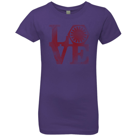 T-Shirts Purple Rush / YXS LOVE First Order Girls Premium T-Shirt
