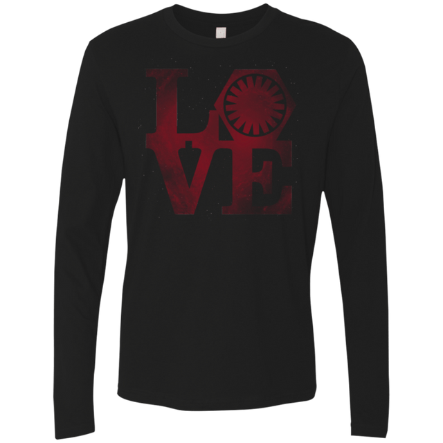 T-Shirts Black / Small LOVE First Order Men's Premium Long Sleeve
