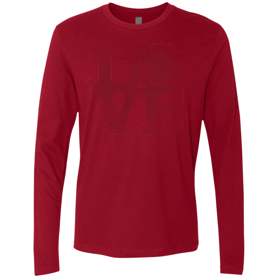 T-Shirts Cardinal / Small LOVE First Order Men's Premium Long Sleeve