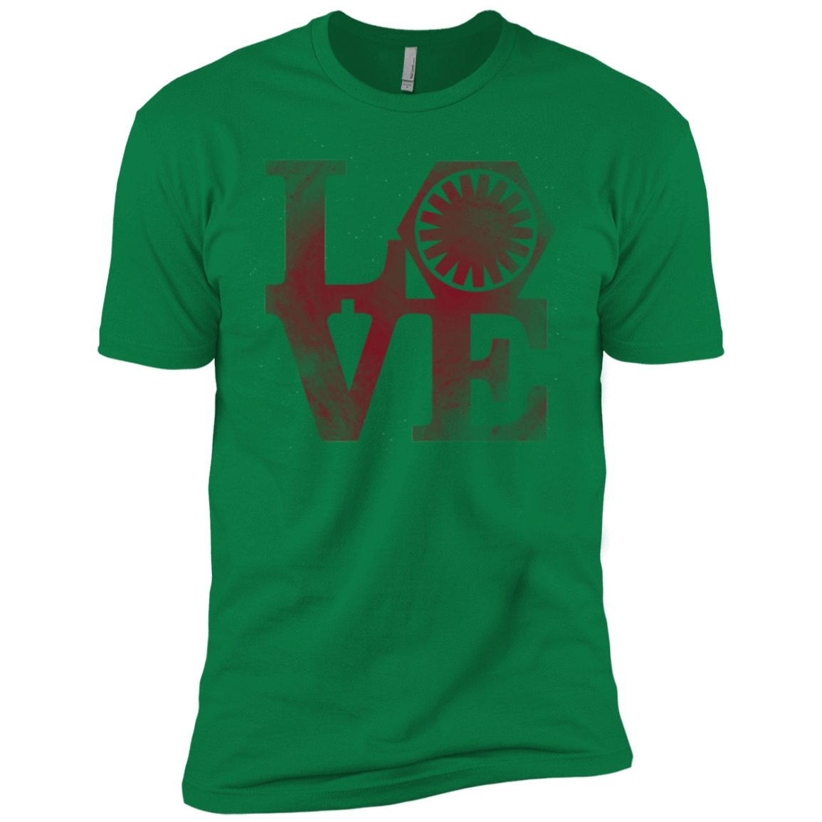 T-Shirts Kelly Green / X-Small LOVE First Order Men's Premium T-Shirt