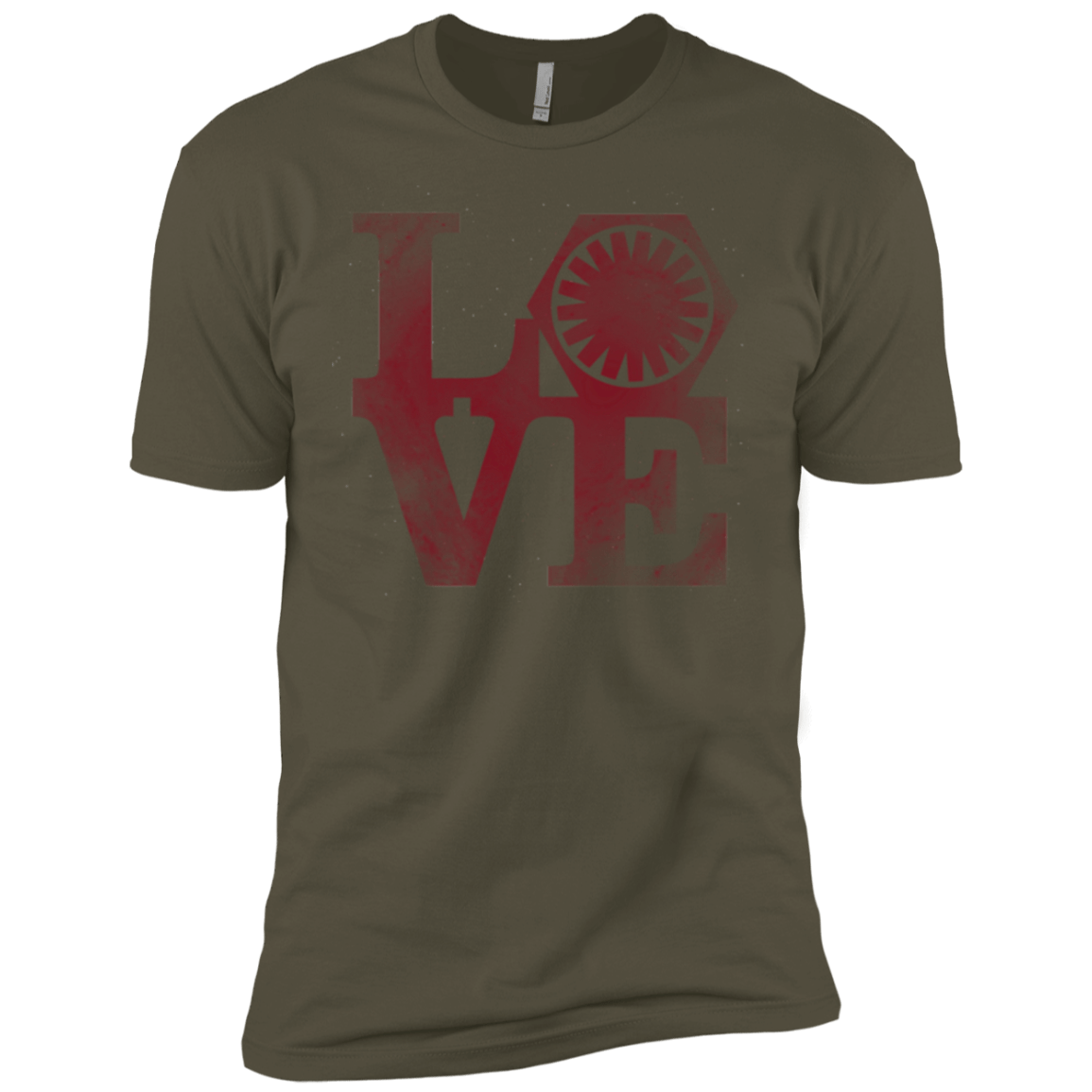 T-Shirts Military Green / X-Small LOVE First Order Men's Premium T-Shirt