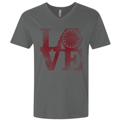 T-Shirts Heavy Metal / X-Small LOVE First Order Men's Premium V-Neck