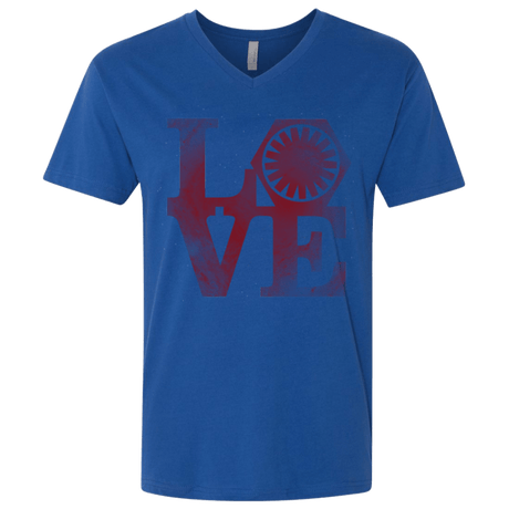 T-Shirts Royal / X-Small LOVE First Order Men's Premium V-Neck
