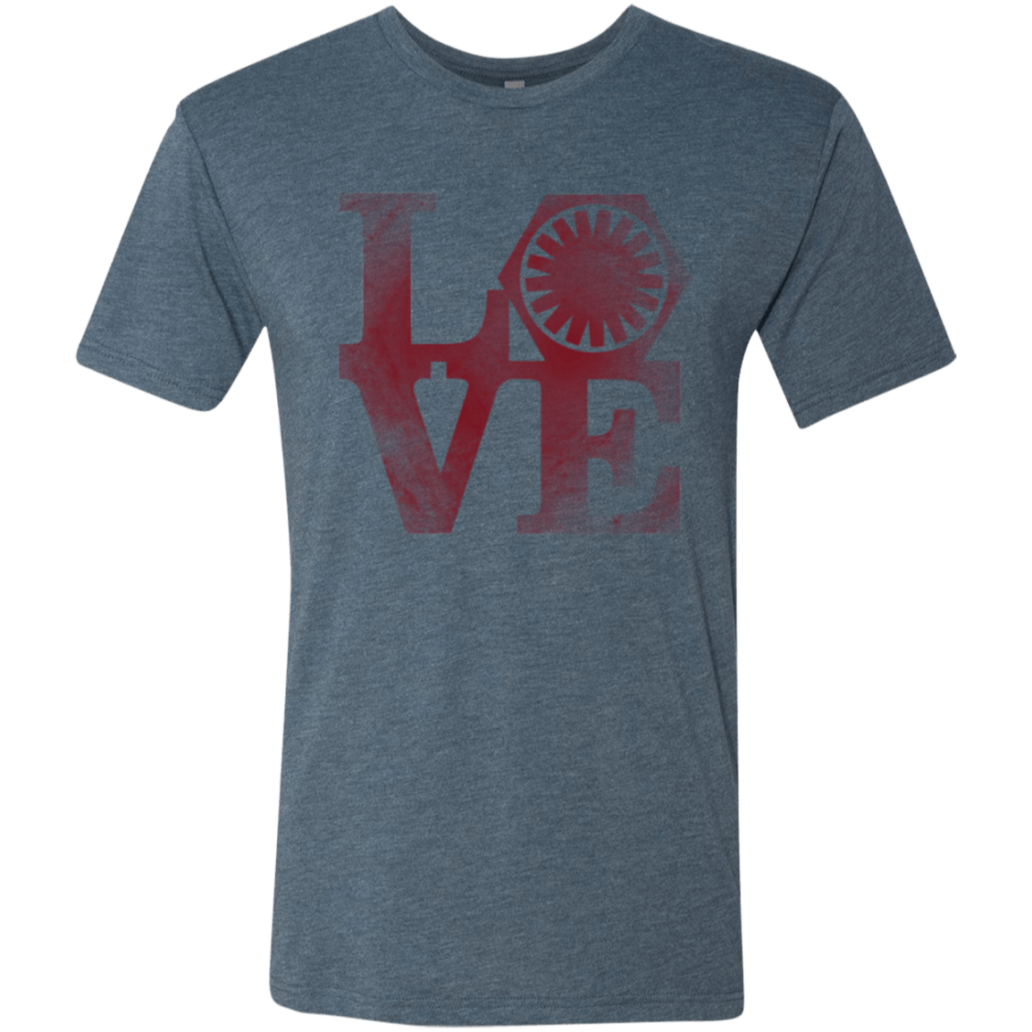 T-Shirts Indigo / Small LOVE First Order Men's Triblend T-Shirt